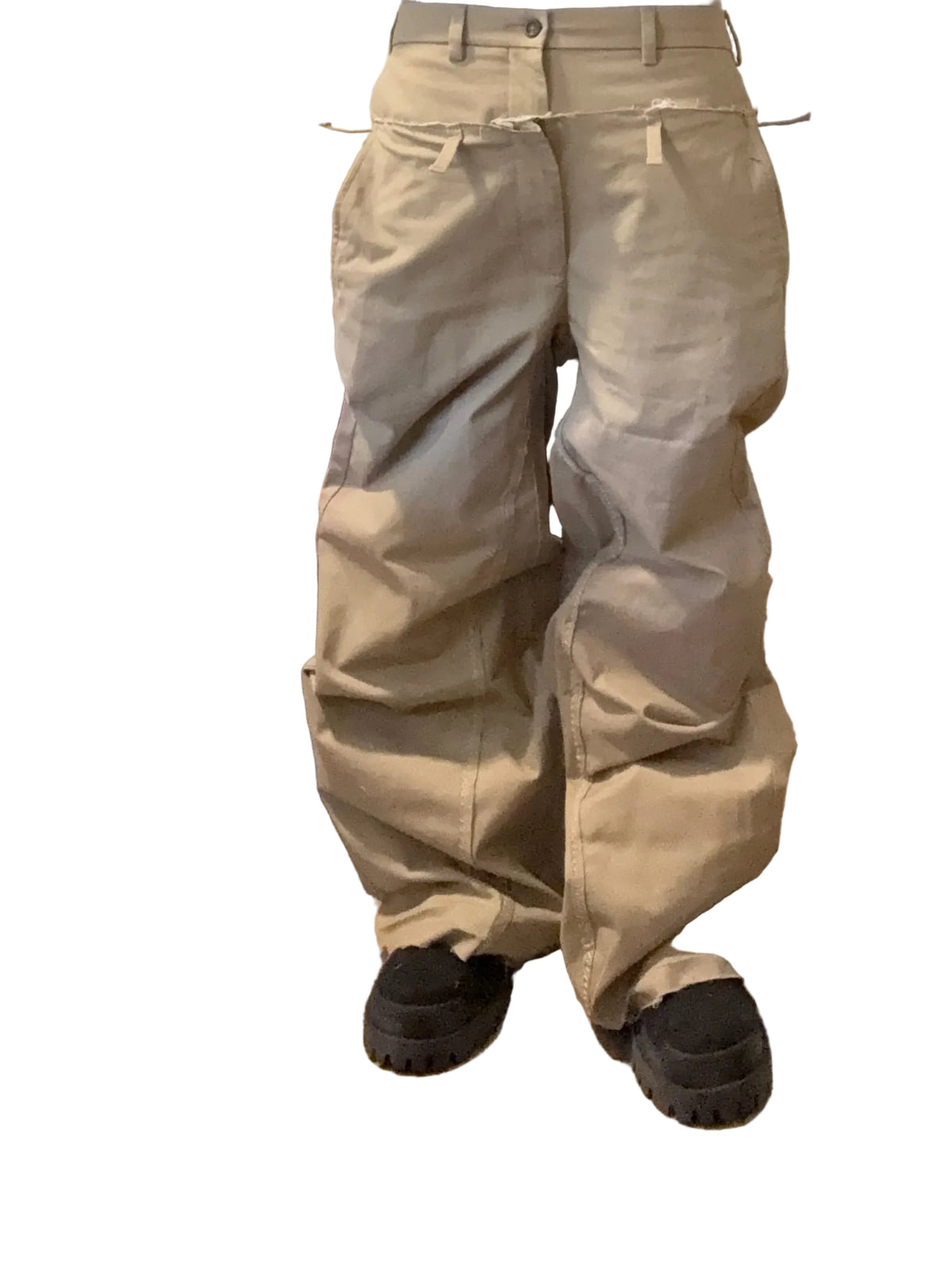 Double Waisted Flared Pants