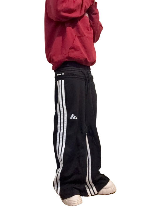 double waisted flared sweats