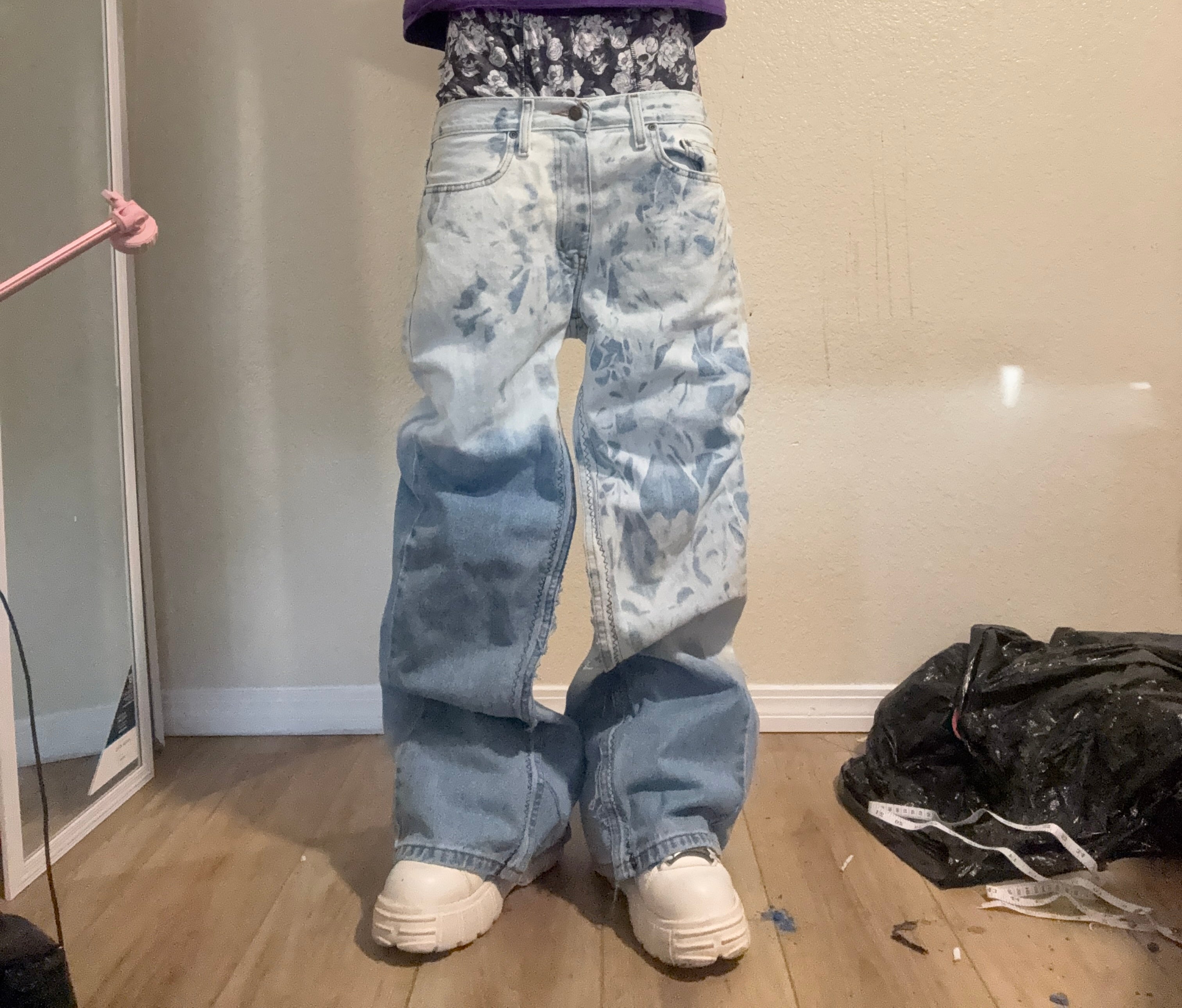 Bleach flares