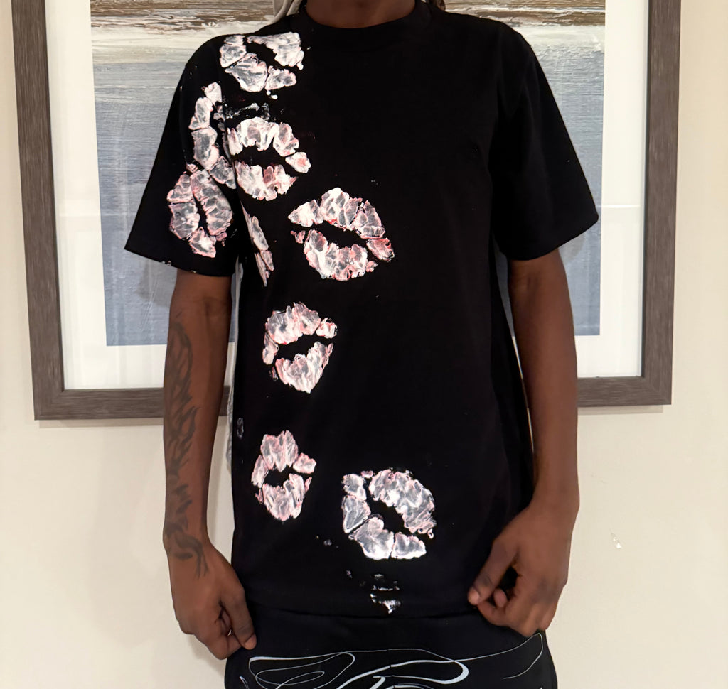 heavy weight kiss mark shirt