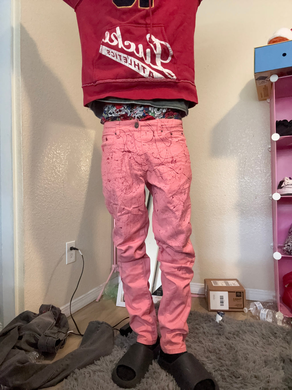 Pink Red mark Skinnys