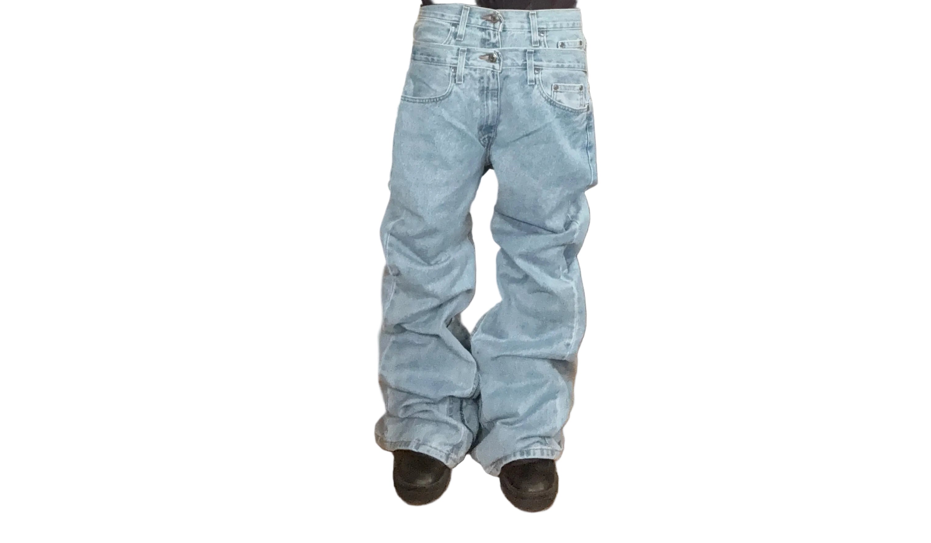 Double Waisted Denim