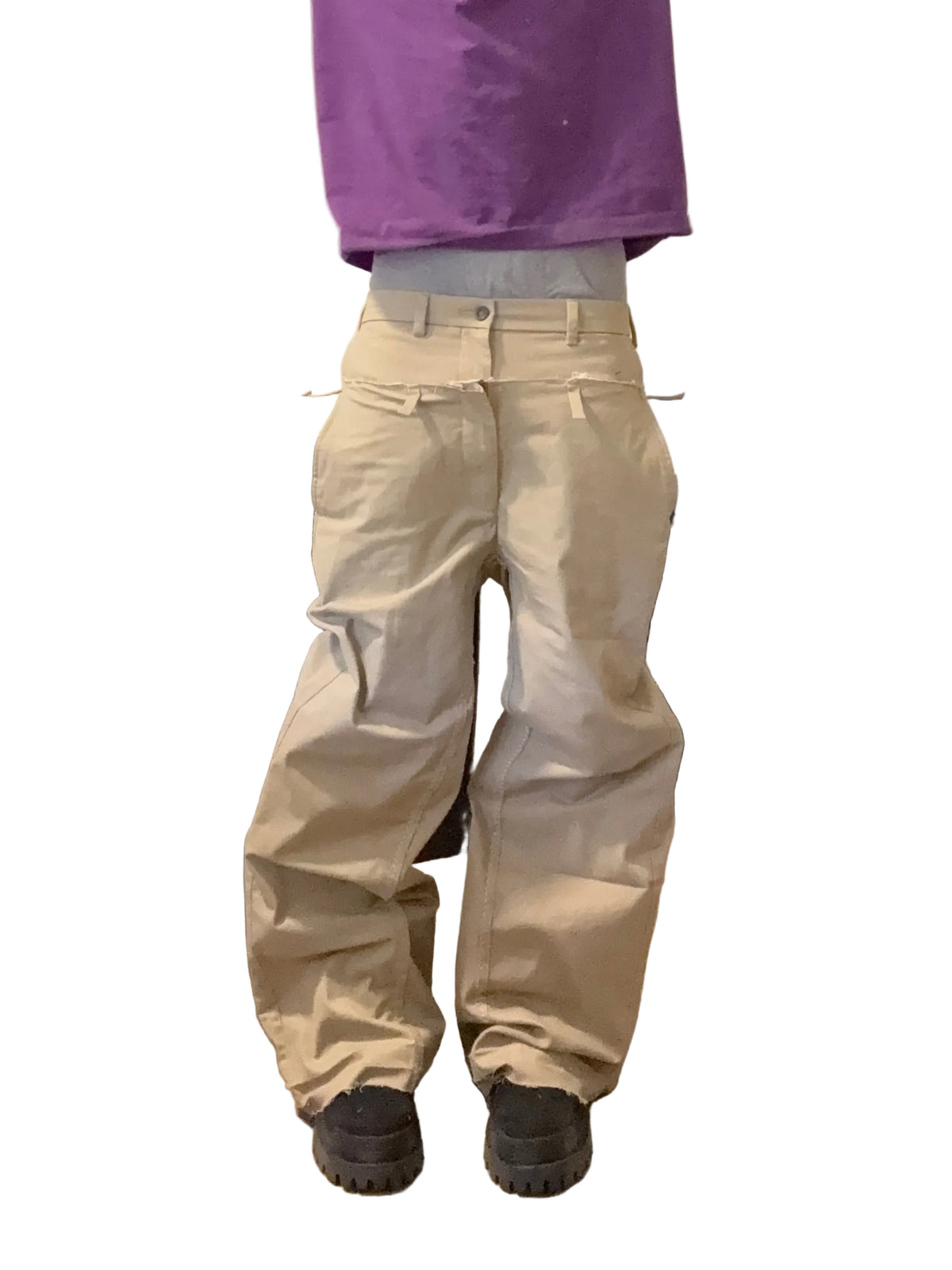 Double Waisted Flared Pants