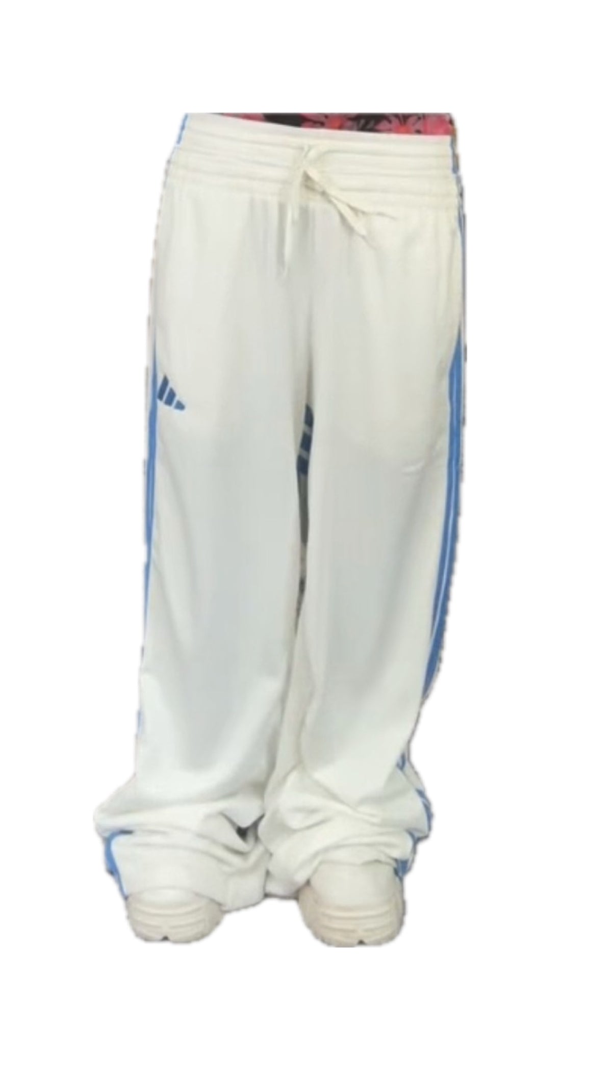 Double Waisted Flared Addias Sweats